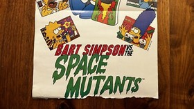THE SIMPSONS: BART VS THE SPACE MUTANTS POSTER - Nintendo NES, Nintendo Power