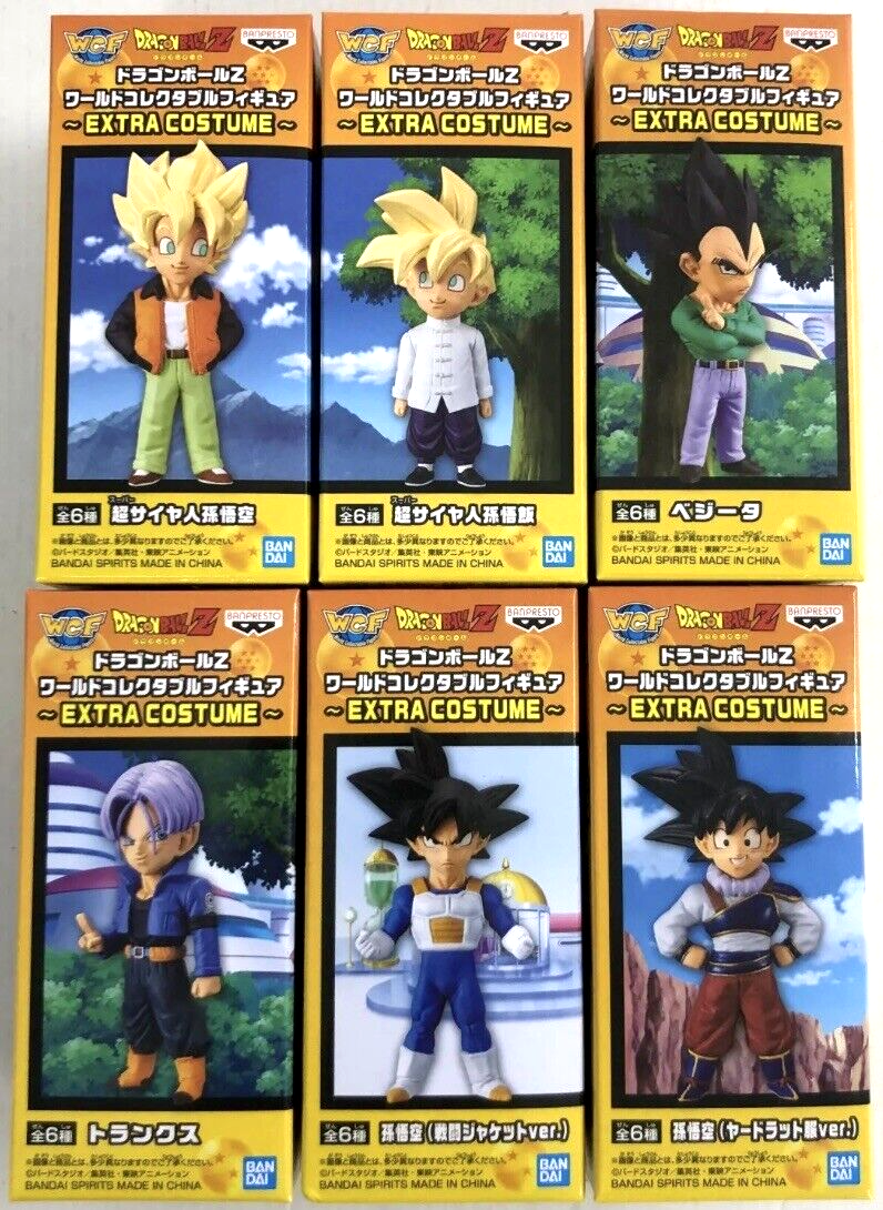 Dragon Ball Z World Collectable Figure WCF EXTRA COSTUME Complete
