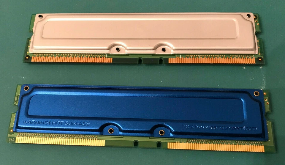 Dell Server RAMBUS Non-ECC 512K kit (2x ktd-xpsb6n/256 / MR16R082GAN1-CG6) - Image 3 of 3