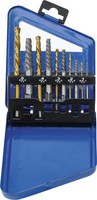 BGS-6780 Schraubenausdreher- &Amp; Linksbohrer-Satz Hss Titan-Nitriert 2 - 7,5 M