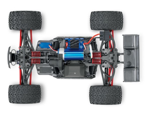 Traxxas E-Revo 1:16 blauX VXL RTR Brushless mit Akku und USB-C Ladegerät ... - Bild 6 von 8