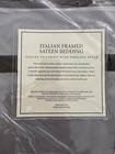 NWT Lot Of 2 Restoration Hardware ITALIAN FRAMED SATEEN BEDDING EURO SHAMS $89ea — photo 4