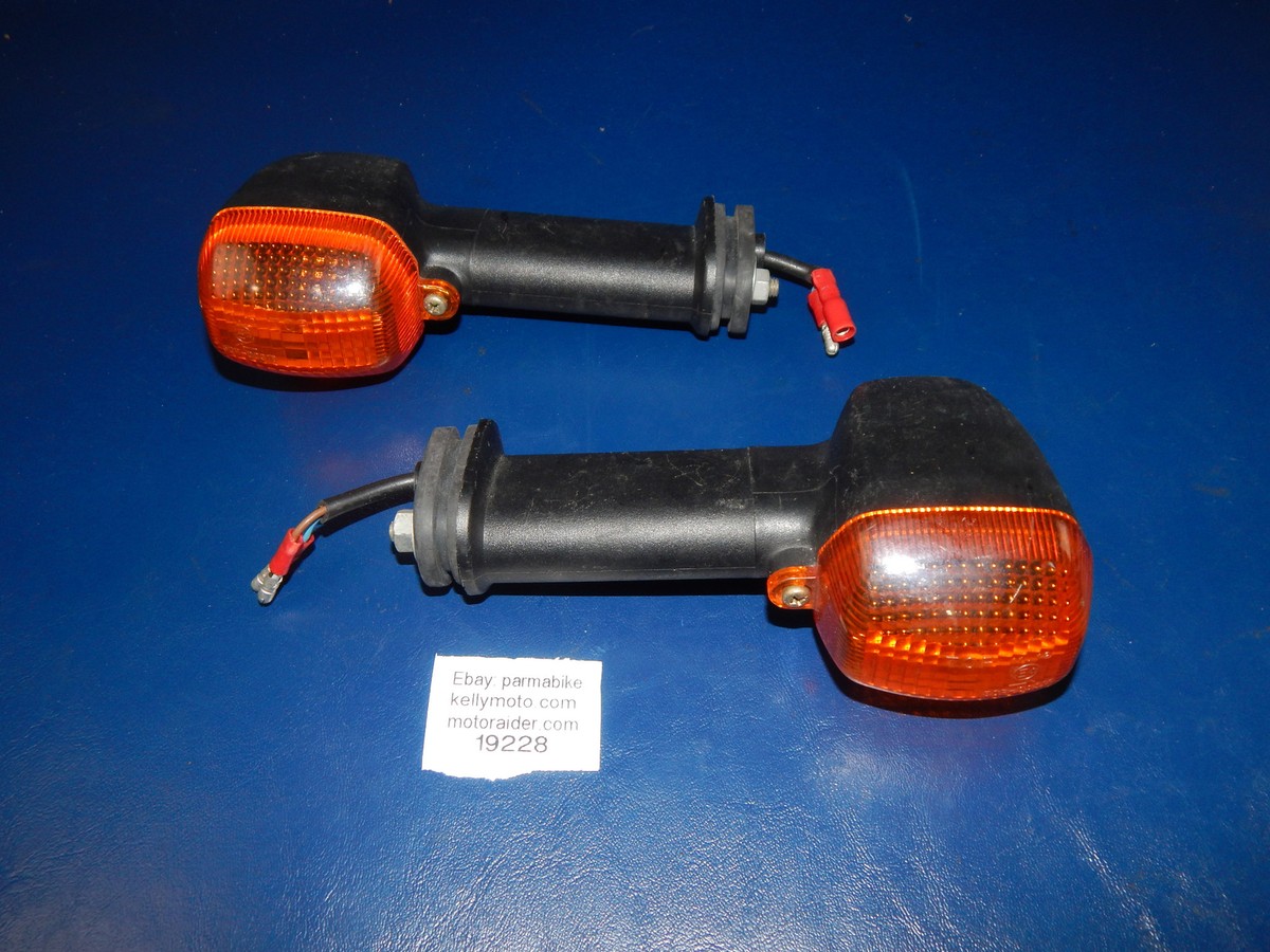 1pr IMASEN 1121-545 TURN SIGNAL BLINKER FLASHER AMBER YAMAHA FRONT