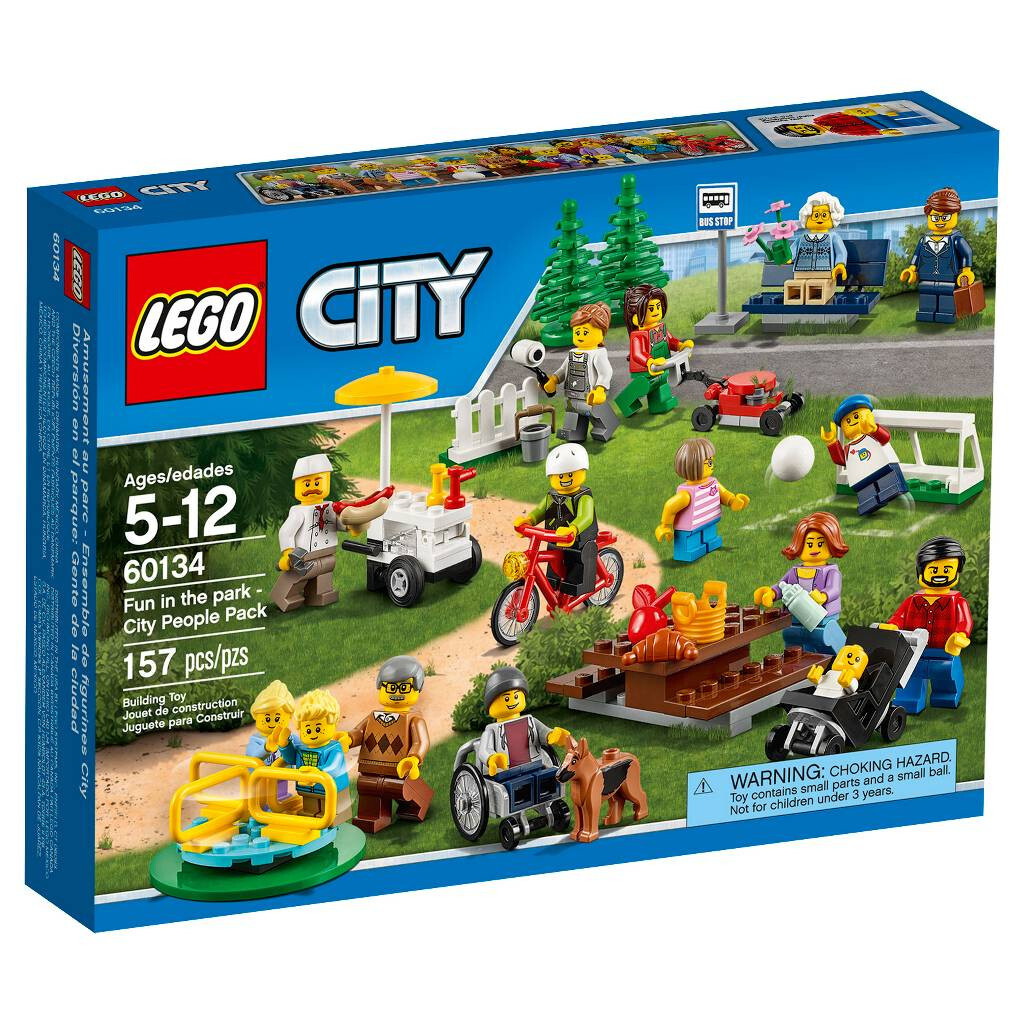 SEALED LEGO City 60134 Fun in the park City People Pack Wheel Chair Picnic Pram