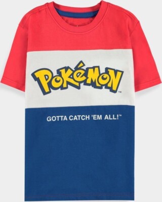 Pokemon: Core Logo Cut & Sew Multicolor (Kinder T-Shirt Gr. 122/128) -