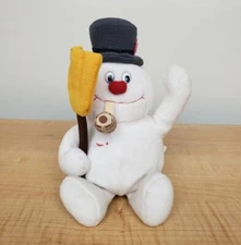 Frosty the Snowman Plush 8" Stuffins CVS 1999 with Broom Pipe Hat