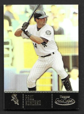 2001 Topps Gold Label Class 1 #81 Paul Konerko Chicago White Sox