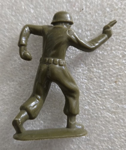 Vintage Barclay Lead Soldier Pod Foot Soldier with 3 Free - Picture 5 of 10