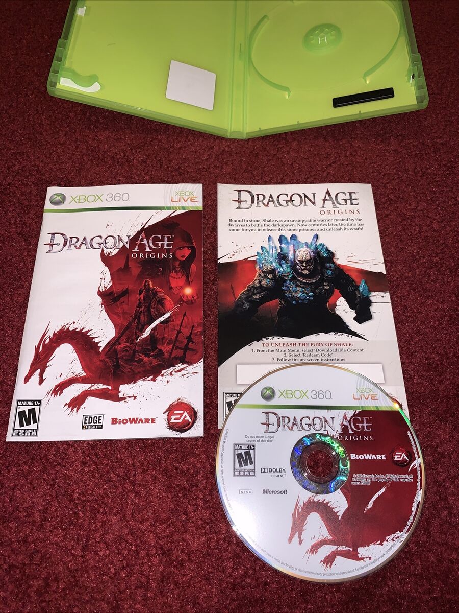 Dragon Age Origins (Microsoft Xbox 360) Original Release Complete  14633159806