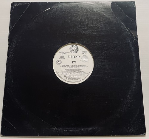 U-MYND Stop Look & Listen Vinyl Record 12” 45RPM Maxi Single PR-472-1 1993 Promo - Picture 22 of 24