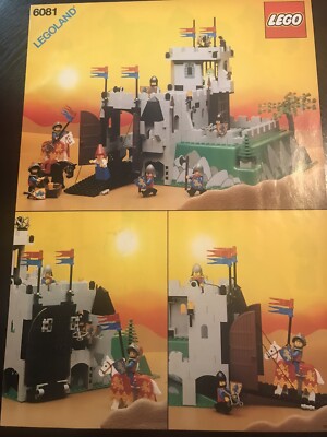 Vintage 1990 LEGO Castle Crusaders King