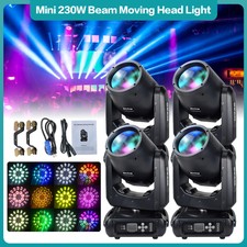 4Pcs 7R 230W Beam Moving Head Mini Light DMX512 Sharpy Light for Church DJ Bar