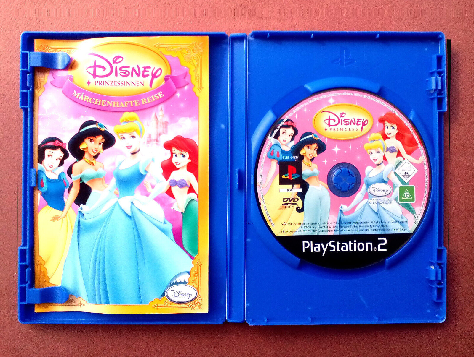 PS2 Games Lot - Disney Princess Enchanted Journey & Barbie Dancing