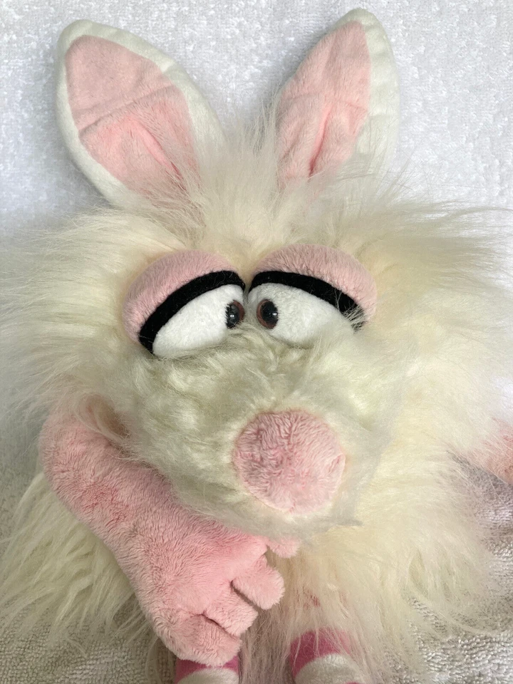 Living Puppets Monster To Go Rabbit Bunny Flöckchen German Hand Puppet Doll 13" - Image 2 of 4