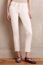 ANTHROPOLOGIE AG Slim Straight Stevie Ankle Cords NwT 14 10 Made in USA