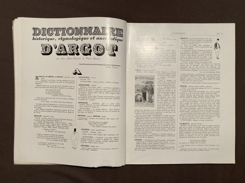 CRAPOUILLOT. DICTIONNAIRE HISTORIQUE ÉTYMOLOGIQUE ANECDOTIQUE D’ARGOT. 1950 - Foto 11 di 21