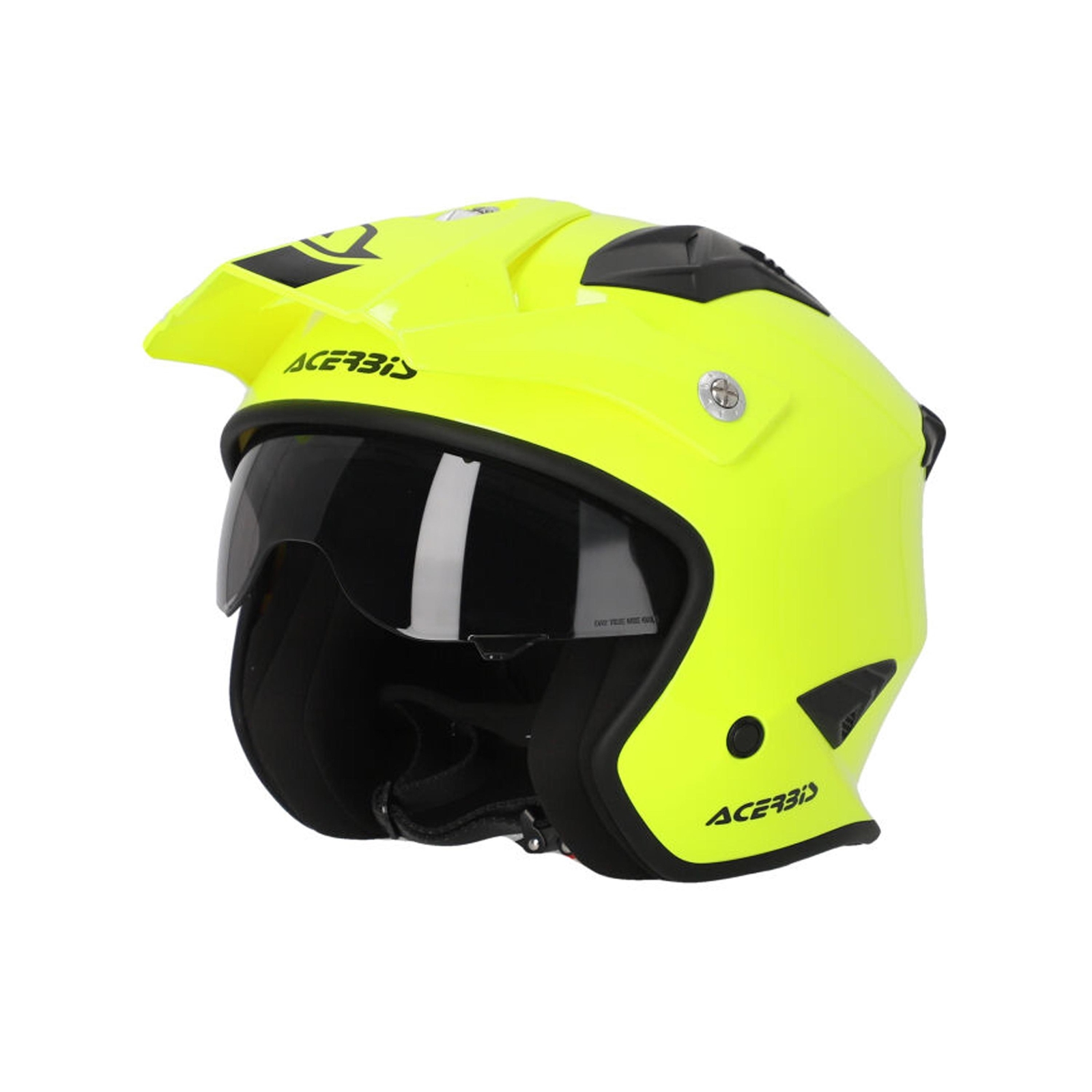 Casco Acerbis Jet Aria Giallo Fluo 2206 Taglia XXL