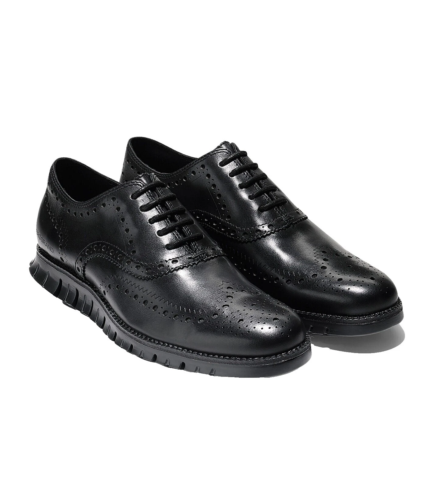 Zapatos de vestir Negro superior de cuero Cole Haan para hombres
