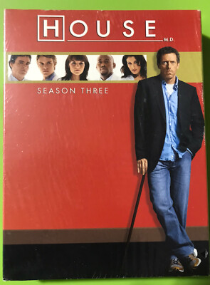 House M.D. The Complete Season Three (2007 -Universal)  -new