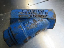 Titan YS12 A126 GR.B 1" Y-Strainer