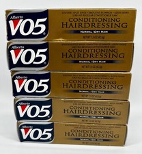 Lot of 5 Alberto VO5 Conditioning Hairdressing for Normal Dry Hair 1.5oz