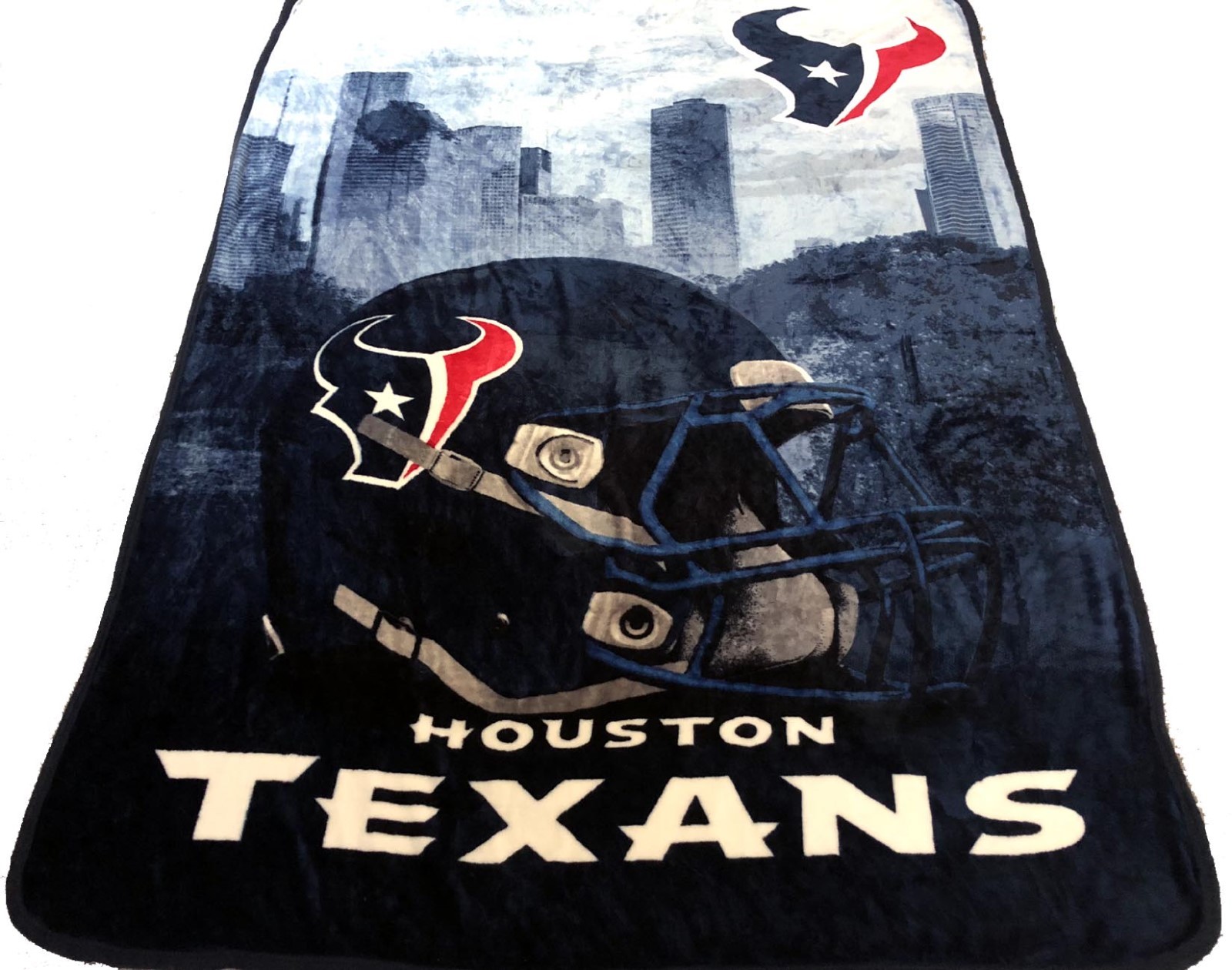 Houston Texans blanket bedding 60x80 Silk type FREE SHIPPING NFL Texans throw eBay