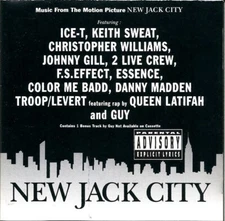 New Jack City - Music From The Motion Picture CD 1991 WB/Giant 9 24409-2 Rap R&B
