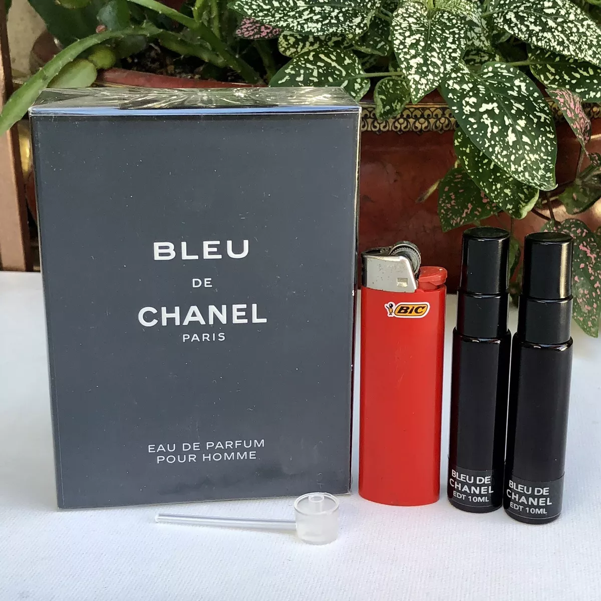 CHANEL 2-Pc. BLEU DE CHANEL Eau de Parfum Gift Set, NEW (5 oz EDP + Travel )