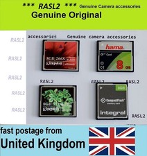 8GB CF Compact Flash Memory Card For Digital Camera Canon EOS 1DS X, 5D 7D  400D
