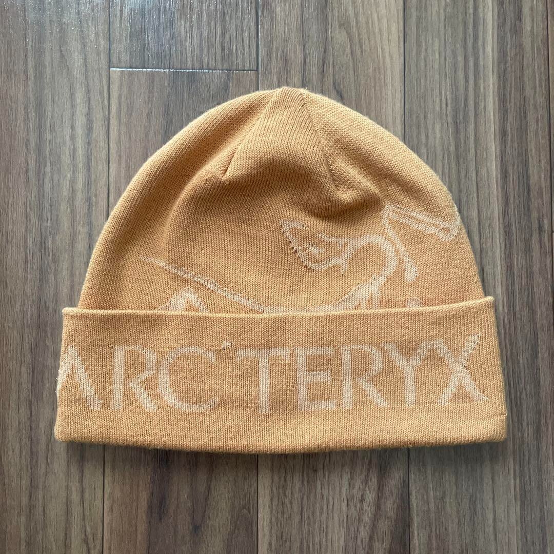 Berretto in maglia Bird Word Toque ARC'TERYX Beanie colore arancione articoli di moda unisex