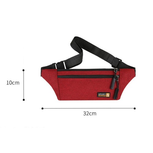 Waterproof Crossbody Bag Multi-Pocket Wallet Fashion Chest Bag - Picture 2 of 13