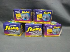 Slinky 2004 Original new in original sealed box lot of 5 great stocking stuffer 