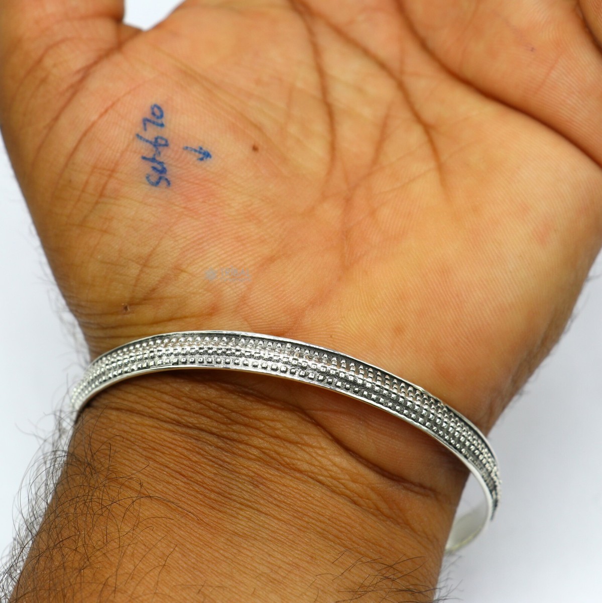 925 sterling silver handmade Punjabis shikha men's women's kada