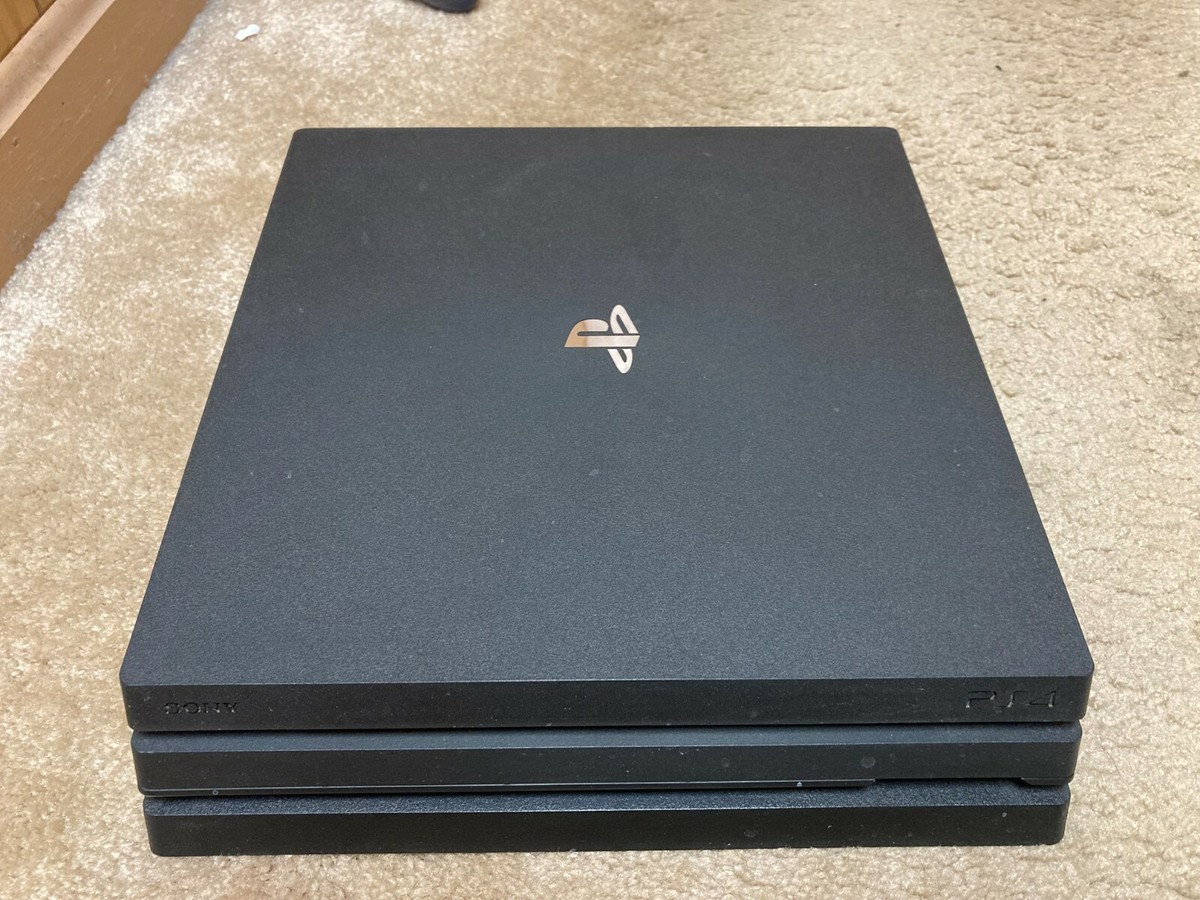 Sony PlayStation 4 PS4 Pro 4K 1TB System Console w/ 2 Controllers 