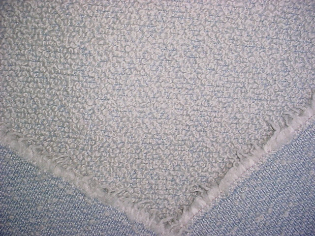 Tela de tapicería 1-7/8Y Fox Linton FL0042 Moray gris pluma lana Boucle Foto 4 de 4