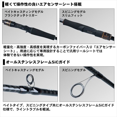 Daiwa 20 REBELLION 731HFB Bass Bait casting rod From Stylish anglers Japan - Picture 4 of 5