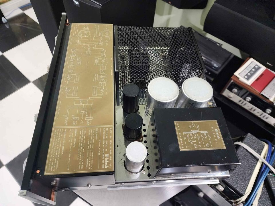 Vintage McIntosh MA5100 Preamp Amplifier / Tested Working / MINT