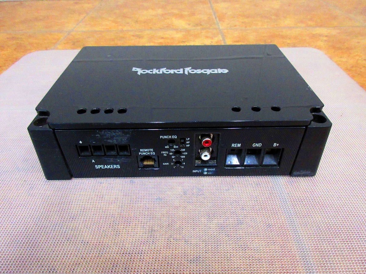 Rockford Fosgate Punch P300-1 1-Channel Car Amp for sale online | eBay