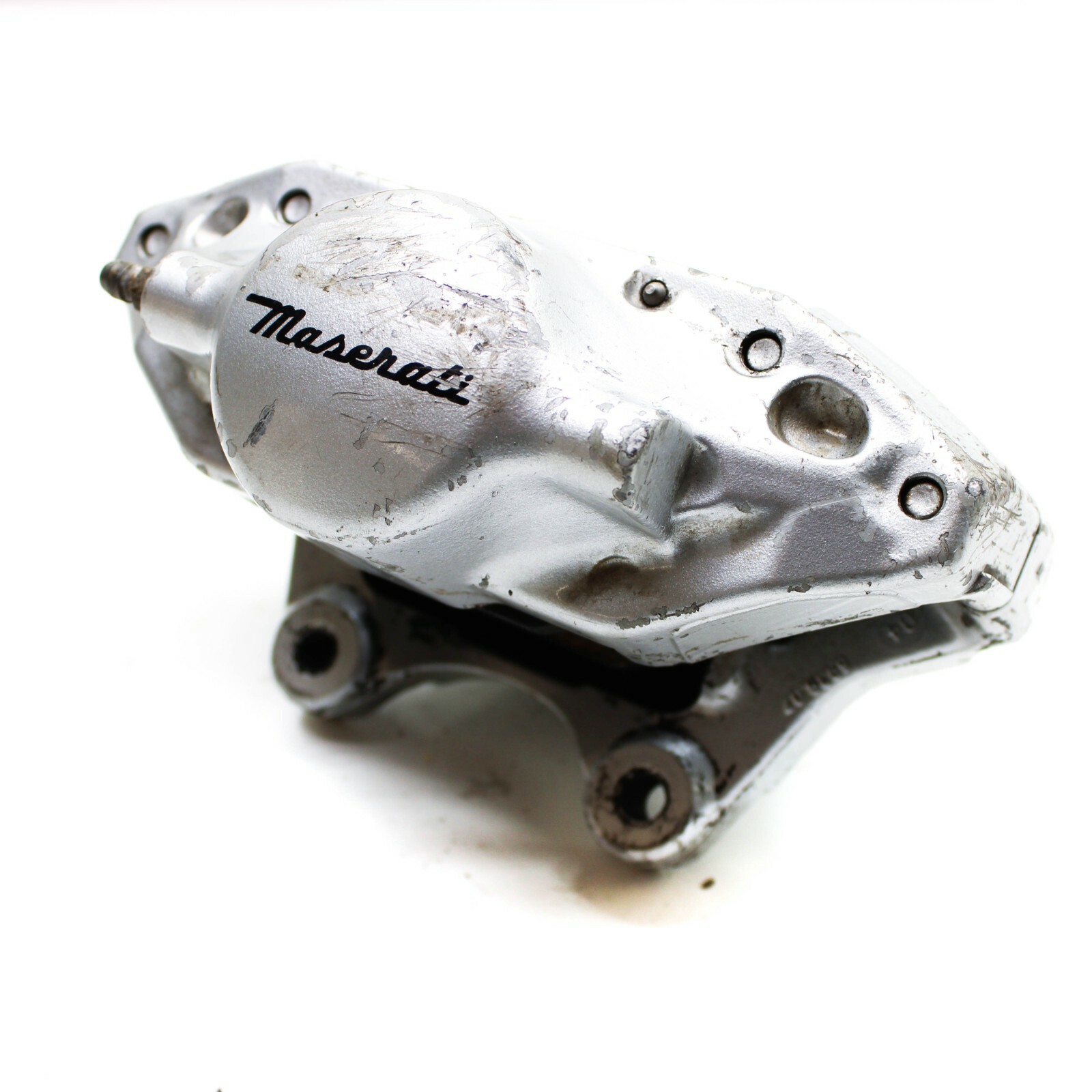2008 - 2012 MASERATI QUATTROPORTE REAR BRAKE CALIPER SILVER BREMBO CHROME 228353
