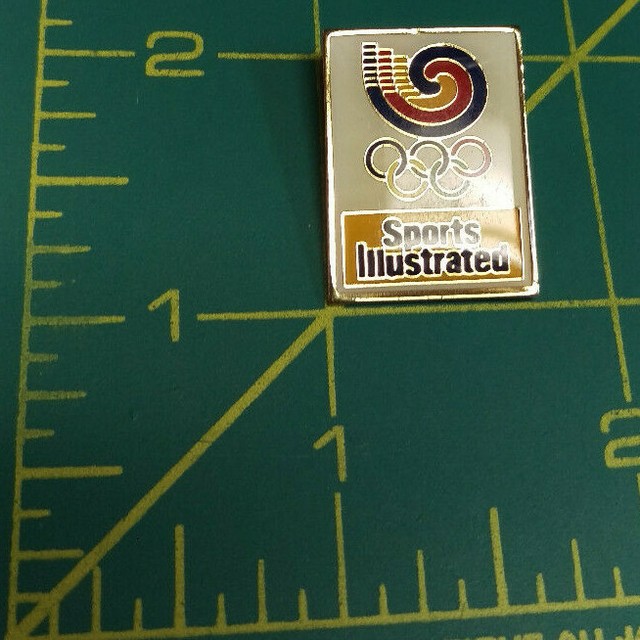 1988 Seoul Olympics Pin Sports Illustrated Very Nice colorful