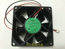 ADDA 8025 AD0824MX-A70GL DC24V 0.10A 2-wire converter cooling fan