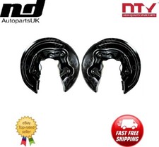 For Audi A3 VW Passat CC Skoda 2x Rear Brake Disc Dust Cover Plate Shield PAIR