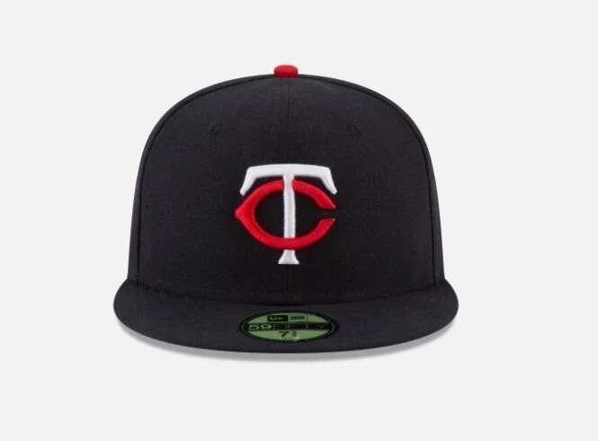 Casquette Minnesota Twins New Era – Taille 7 1/8 – Noir/violet – Occasion (peu Portée)