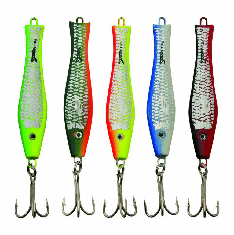 SÄNGER AQUANTIC 3D Holo Pilker Norwegenpilker Spitzkopfpilker 30g bis 500g