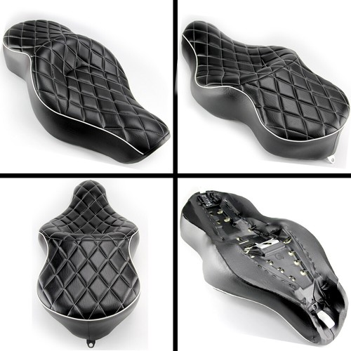 Motorcycle Seat fits for Harley Davidson Sportster 04-20 Craftride VM2 2-Up driver passenger ✓ Upgrade Your Ride now