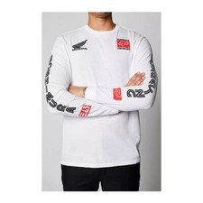 Fox Racing Yoshimura/Honda Long Sleeve T-Shirt - White - XL (Rare)