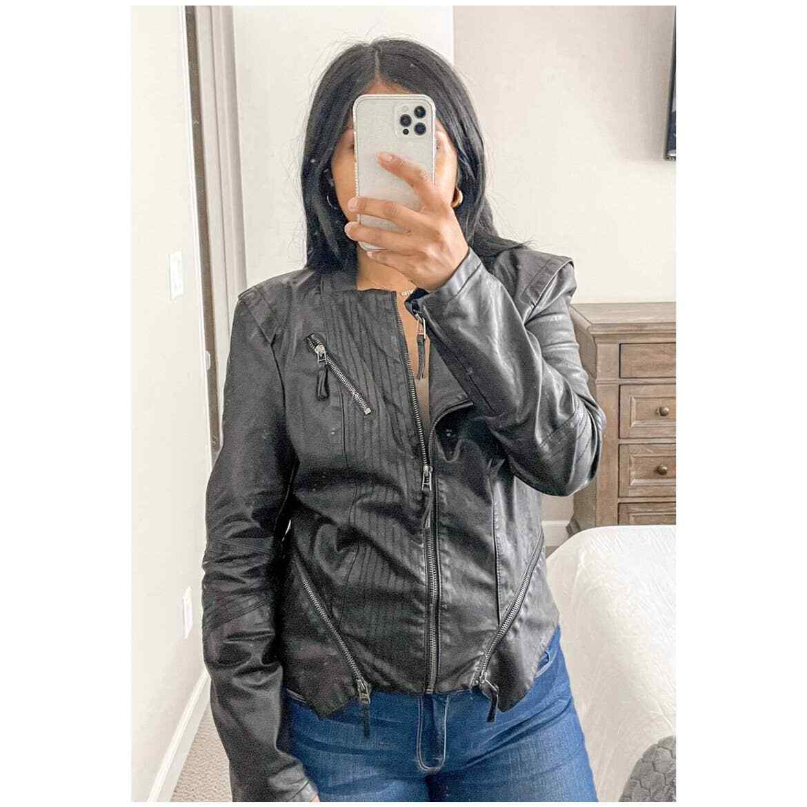 BlankNYC faux leather crop jacket Size S/ NWT main image 1