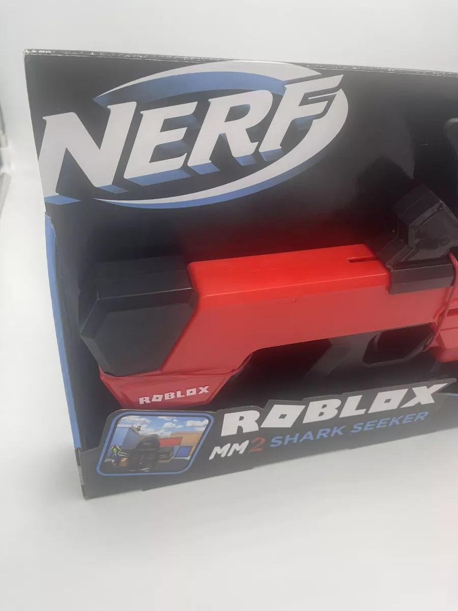 NERF Roblox MM2 SHARK SEEKER Gun ROBLOX INCLUDES CODE BRAND NEW SEALED