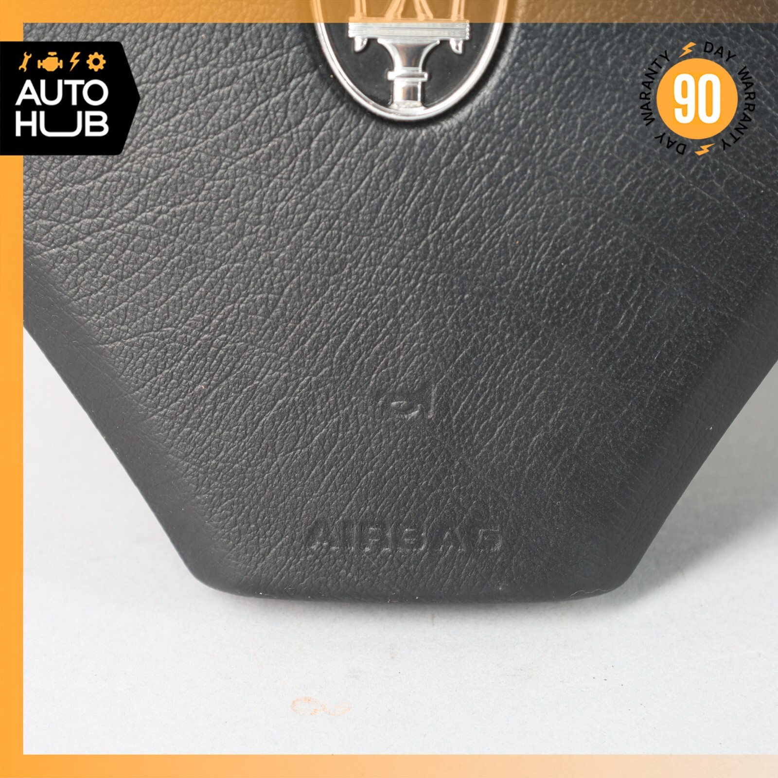 08-19 Maserati GranTurismo M145 Steering Wheel Air Bag Airbag Black OEM 61k