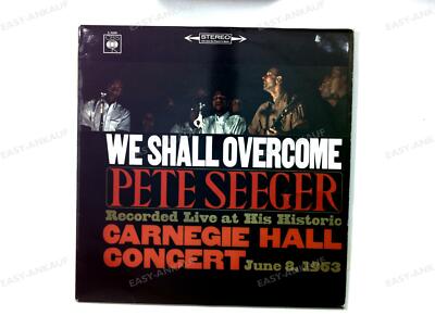 Pete Seeger - We Shall Overcome UK LP .